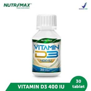Nutrimax Vitamin D3 400 IU isi 30 Tablet