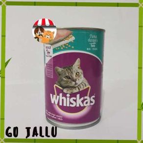 pets Whiskas Kaleng Tuna 400gr - Makanan Kucing