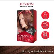 Revlon Colorsilk Hair Color Cat Rambut Pewarna Rambut Tanpa Amonia - Light Reddish Brown