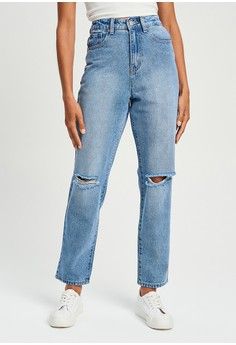 Pilihan ripped mom jeans | 125,000.00 