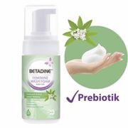 betadine feminine wash foam fresh & active lemon verbena 100 ml