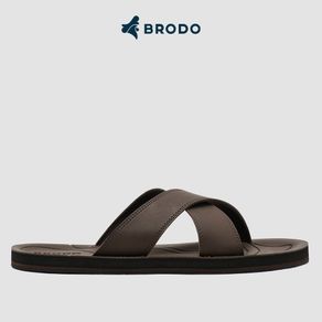 BRODO - Sandal Masimo Slideer Dark Choco BS