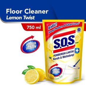 Sos Pembersih Lantai Lemon Refill 750 ml