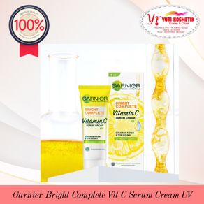☘️Yuri Kosmetik☘️ Garnier Bright Complete Vitamin C Serum UVA UVB 20ml / 40ml