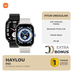 Haylou RS5 Smartwatch 2.01 Inch AMOLED Bluetooth Phone Call