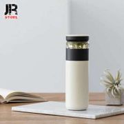 Fun Home Botol Minum Thermos Penyaring Teh Tea Infuser 520Ml - White