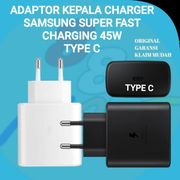 batok kepala charger 45w type c super fast charging note 10+ / 10 plus - hitam
