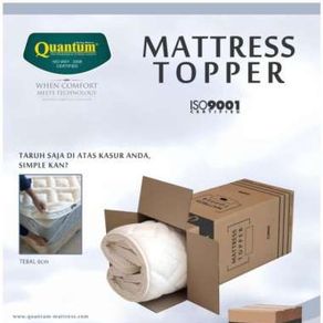 QUANTUM - Mattress Topper Original Ukuran 200x200x6 cm