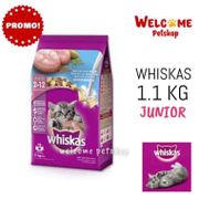 Whiskas 1.1 Kg / 1.1Kg / 1,1 Kg Junior Ocean Fish Dry - Makanan Kucing
