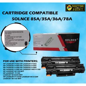 Cartridge Compatible SOLNCE HP 85A 35A 36A