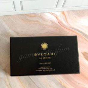 Bvlgari Le Gemme Discovery Set EDP Vial 8 x 1.5 ml Parfum