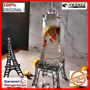 Dispenser Kaca Water Jug kaca Model Menara Eiffel Vicenza VGC 030
