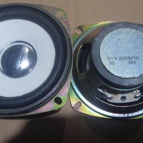 SPEAKER MINI GMC 3 OHM / /3 watt  untuk speaker aktif GMC R & L