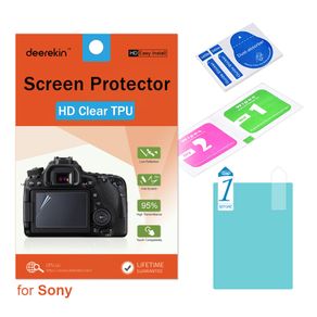Deerekin HD Layar Lembut TPU Protector untuk Sony Alpha A7 A7R A7S Mirrorless Kamera Digital