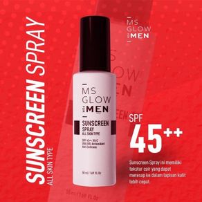 sunscreen spray ms glow men original