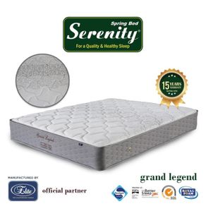 kasur serenity grand legend by elite springbed (mattress only) - 200 x 200