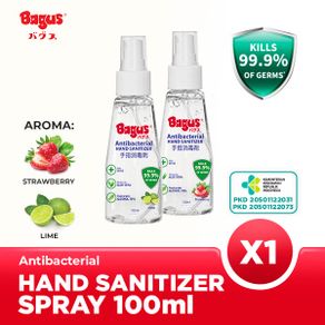 Free Gift - Bagus Antibacterial Hand Sanitizer Spray Botol 100 ml - Mix