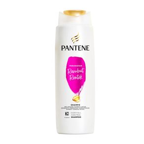 Pantene Shampo Hair Fall Control / Long Black / Anti Dandruff - 130 Ml - Membantu Mengurangi Rambut Rontok