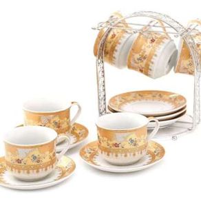 Vicenza Cangkir Dan Lepek - Tea Set - Cup Saucer B671