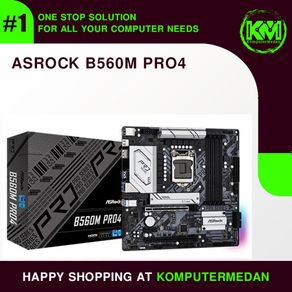 Motherboard ASRock B560M Pro4 (Socket Intel LGA 1200, Gen11, Gen 10)