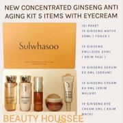 sulwhasoo concentrated ginseng renewing kit 5 items - 5items+eyecrm with box