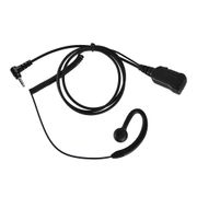 Telinga Bar Headset 1pin 3.5Mm Mic Earpiece untuk Yaesu Vertex VX-2R VX-3R FT-10R Persegi-60 VX-180 VX-354 VX-420 Walkie Talkie