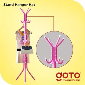 stand hanger gantungan baju tas topi gantungan tiang berdiri modern -
