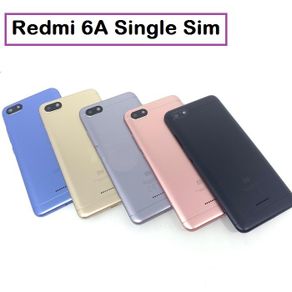 casing backdoor xiaomi redmi 6a single sim - rosegold
