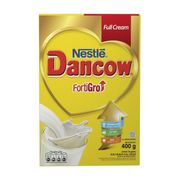 dancow fortigro 400gr - enriched susu bubuk instan full cream