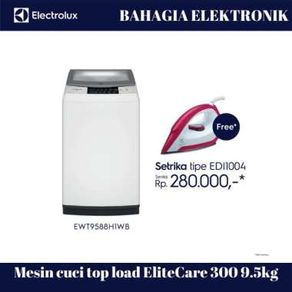Electrolux EWT9588H1WB 9,5 Kg Washer Top Load