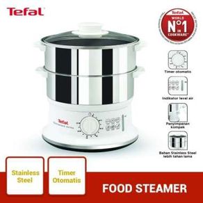 Tefal Food Steamer CONVENIENT VC1451 Pengukus Kukusan Stainless [FS]