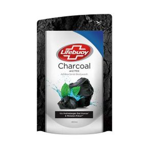 lifebuoy body wash charcoal mint ref 450 ml