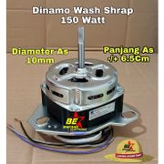 Dinamo Pencuci Mesin Cuci Sharp 150 Watt Motor Wash Polytron Dinamo Sanken As 10mm