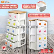 Lemari Palstik Rovega Laci 5 Susun CTR 537 Terbaru