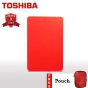 Toshiba Canvio Alumy Hardisk Eksternal 2Tb Usb3.0 - Merah