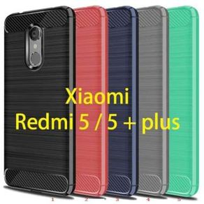 Xiaomi Redmi 5 5+ Plus SPIGEN Like Rugged Armor Carbon LEATHER Case