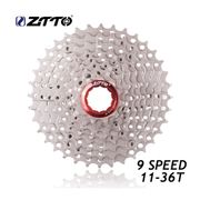 ztto sprocket 9 speed 11-36t casette freewheel mtp sepeda lipat silver