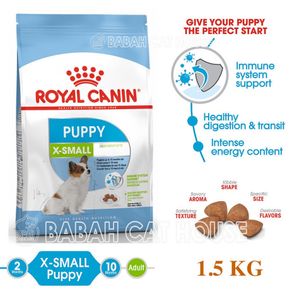 royal canin xsmall puppy 1.5kg