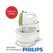 mixer philips type:hr-1559 green (khusus daerah medan)