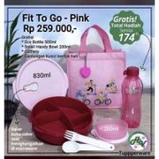 Tupperware Fit To Go Tempat Bekal Makan Set