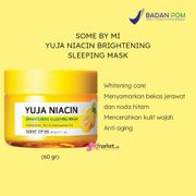 [BPOM] Somebymi Yuja Niacin Brightening Sleeping Mask (SomebyMI Miracle Sleeping Mask)