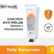 ERHA Perfect Shield Helios SPF50/PA+++ 30g - Daily Sunscreen - Sunscreen Pelindung Wajah - Sunscreen Wajah Ringan Anti Lengket