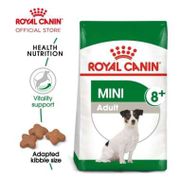 ROYAL CANIN MINI ADULT 8+ 2KG / MAKANAN ANJING / DOG FOOD