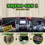 cover dashboard mobil pajero gen 1 alas dashboard karpet dasboard - hitam tanpa bonus