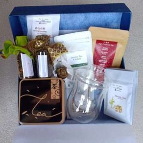 PROMO Tea Set Glass Hamper