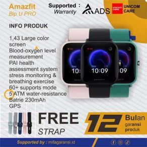 Amazfit BIP U Smartwatch Garansi Resmi