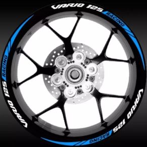 sticker cutting list velg honda vario - biru muda
