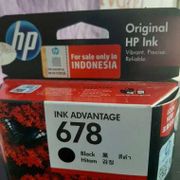 Tinta Printer Hp Original 678 black Original
