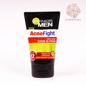 Garnier Men Acno Fight Anti Acne Scrub in Foam 100 ml