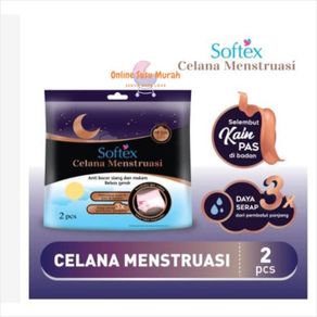 softex celana menstruasi 1 pack isi 2 s